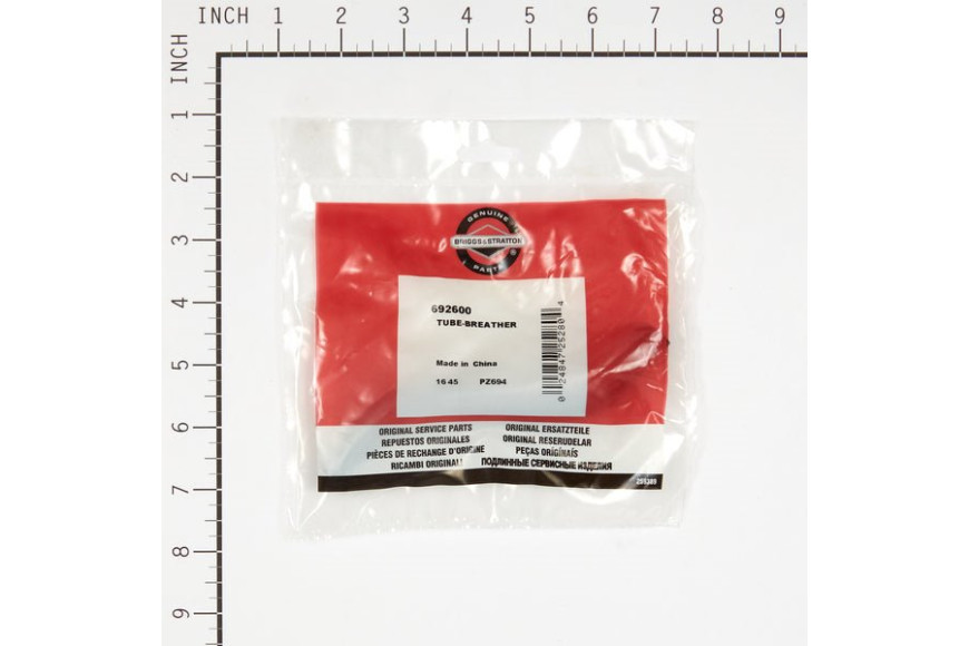 Tube-Breather - 692600 -  Briggs & Stratton - Genuine Spare Parts