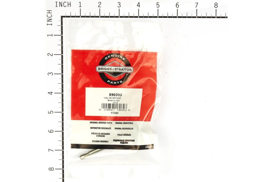 VALVOLA ASPIRAZIONE Q.P. EX 262652S - 590393 - Originale Briggs & Stratton