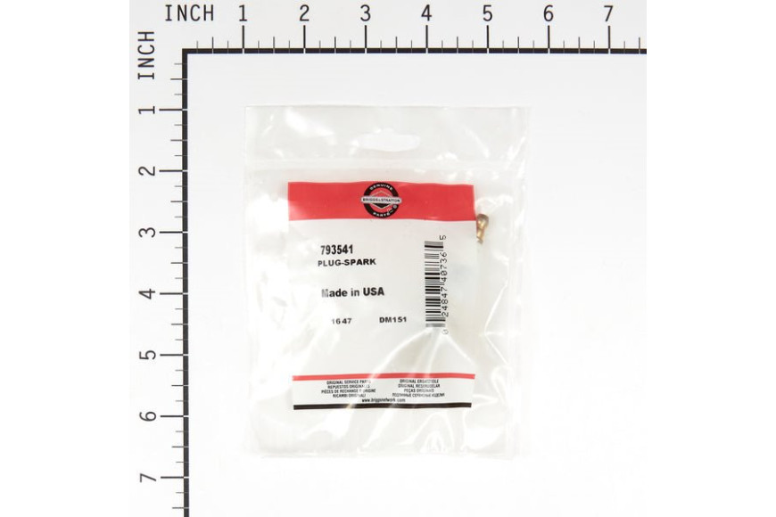 Plug-Spark - 793541 -  Briggs & Stratton - Genuine Spare Parts