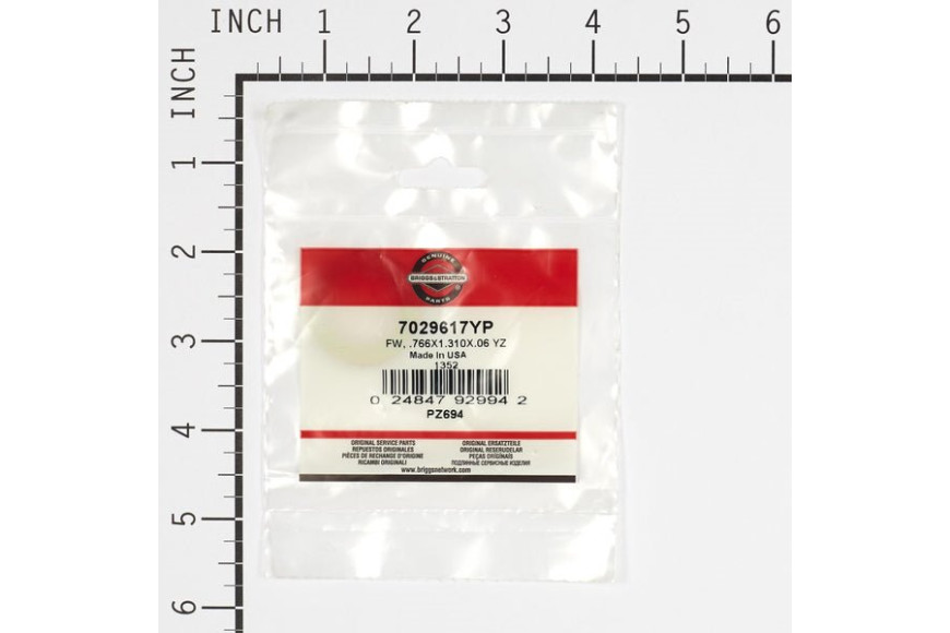 Rondella .766X1.310X.06 Yz - Originale Snapper - 7029617YP