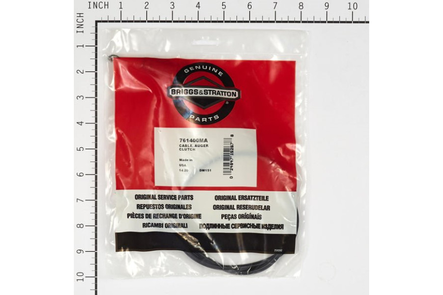 Cable, Auger Clutch - Originale Snapper - 761400MA