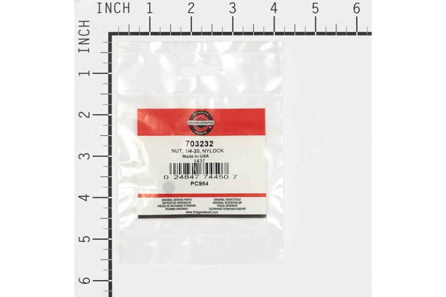 Dado 1/4-20 A-Bl - Originale Snapper - 703232