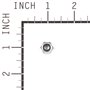Dado 1/4-20 A-Bl - Originale Snapper - 703232