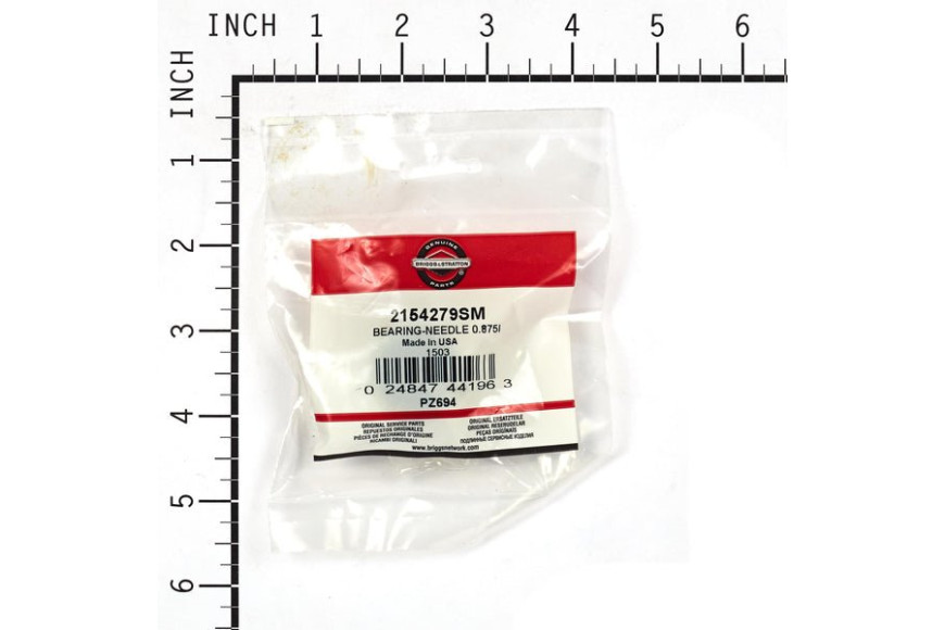 Bearing-Needle 0.875I - Originale Snapper - 2154279SM