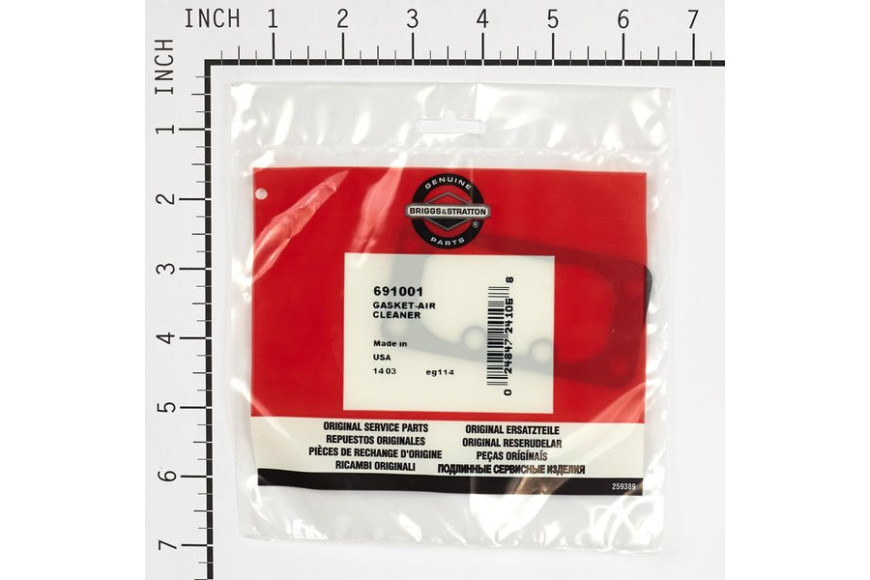 Guarnizione Filtro Aria Ex 273640 - 691001 - Originale Briggs & Stratton