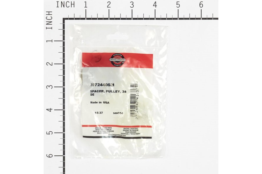 Spessore Puleggia 38'' - Originale Snapper - 7072440SM