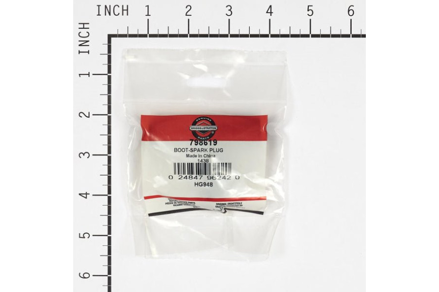 Boot-Spark Plug - 798619 -  Briggs & Stratton - Genuine Spare Parts