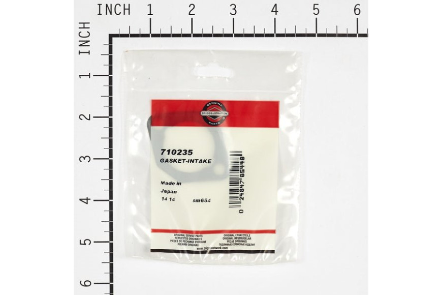 Gasket-Intake - 710235 -  Briggs & Stratton - Genuine Spare Parts
