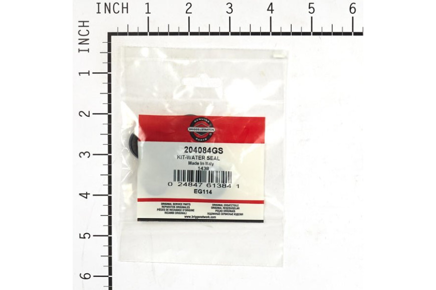 Kit-Water Seal - 204084GS - Originale Briggs & Stratton - sostituisce - 200345GS
