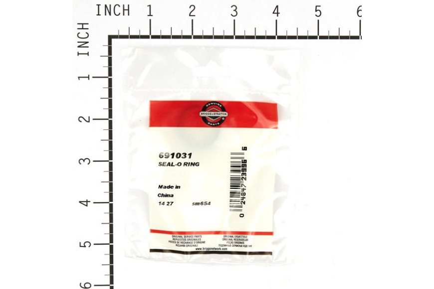 Seal-O Ring - 691031 -  Briggs & Stratton - Genuine Spare Parts