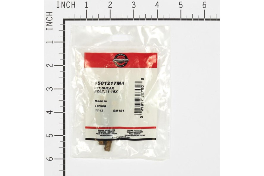 Kit Bulloni Di Sicurezza 7/16 - Originale Snapper - 1501217MA