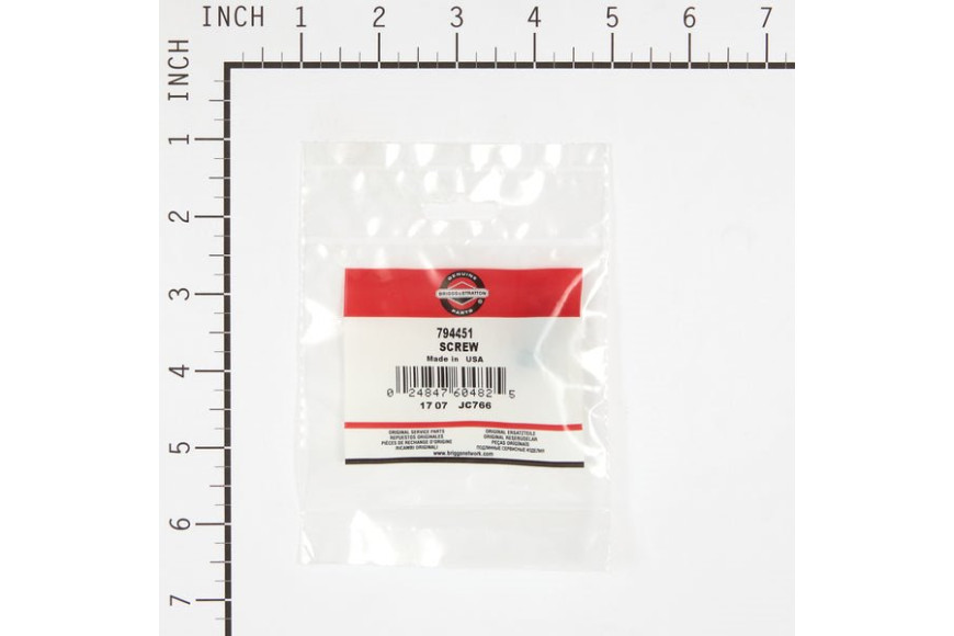 Screw - 794451 -  Briggs & Stratton - Genuine Spare Parts