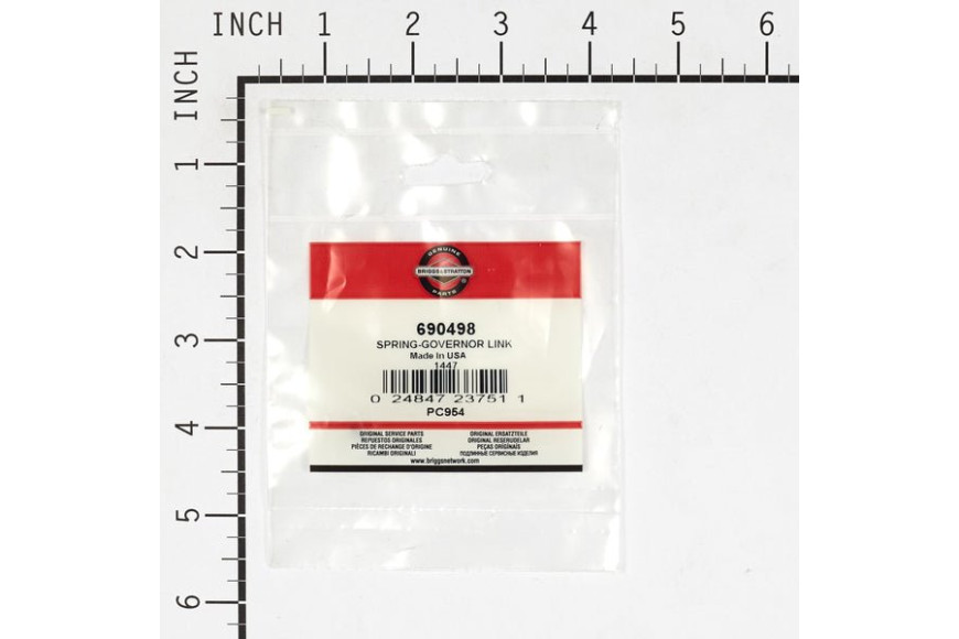 Spring-Governor Link - 690498 -  Briggs & Stratton - Genuine Spare Parts
