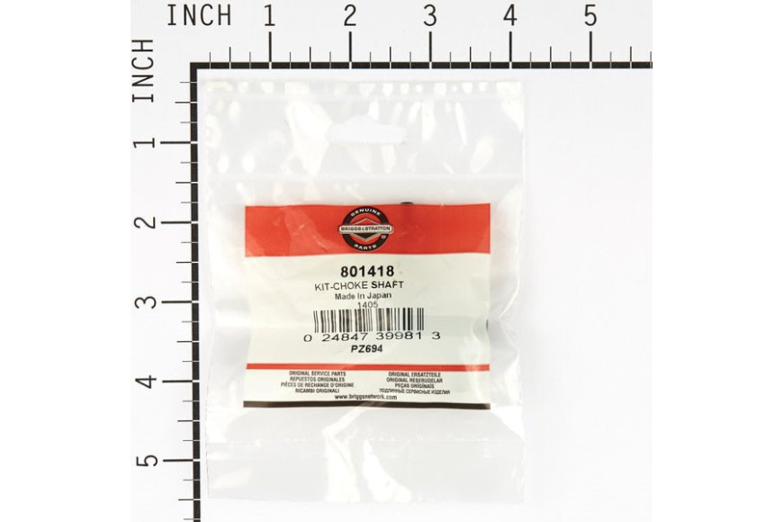 Kit-Choke Shaft - 801418 -  Briggs & Stratton - Genuine Spare Parts
