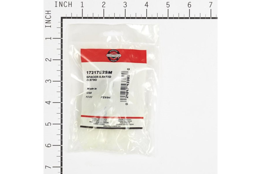 Spacer-0.641Id 0.978O - Originale Snapper - 1721752SM