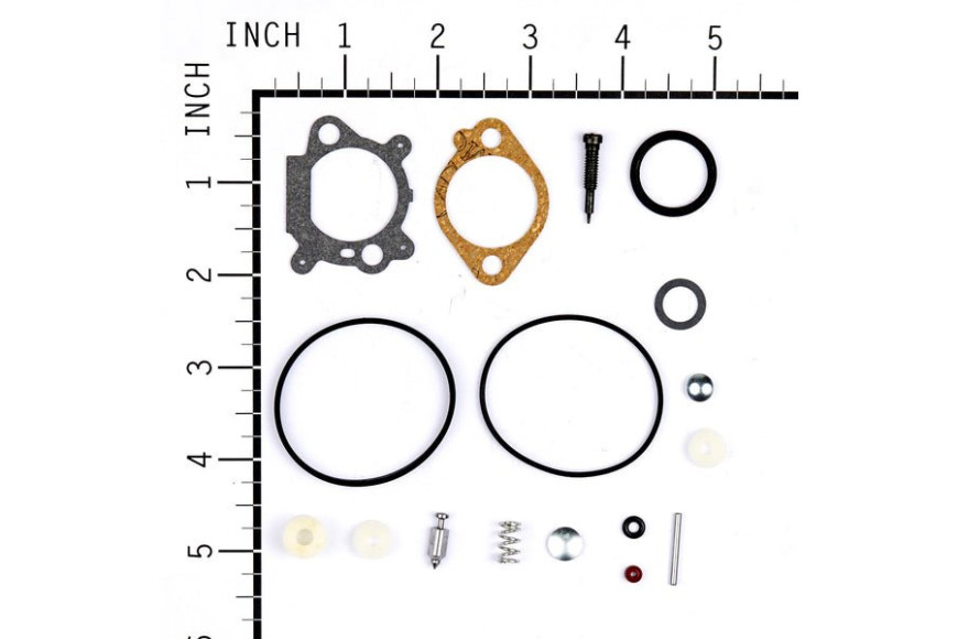 Kit Carburatore. Q.P. Ex 493762 498261 - 498260 - Originale Briggs & Stratton - sostituisce - 498261