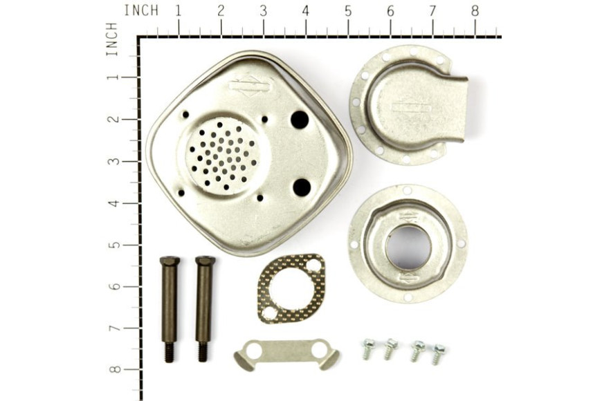 Marmitta Ex 393615 - 494585 - Originale Briggs & Stratton