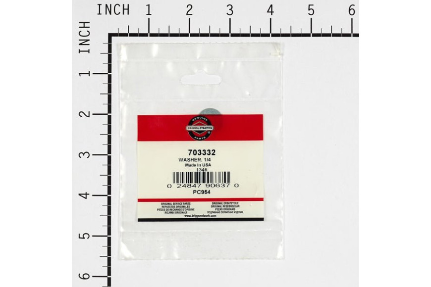 Rondella 1/4" - Originale Snapper - 703332