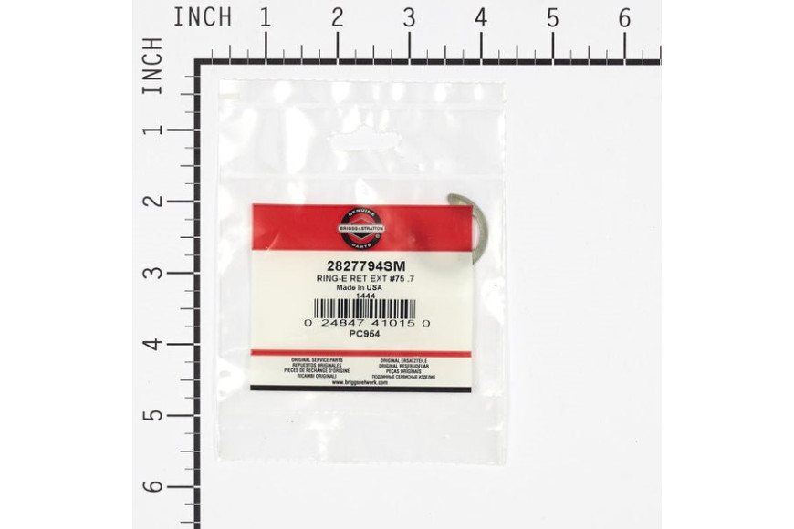 Ring-E Ret Ext 75 .7 - 2827794SM - Originale Briggs & Statton