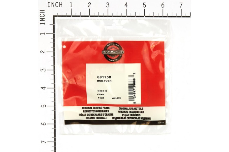 Asta Punteria Ex 805617  - 691758 - Originale Briggs & Stratton