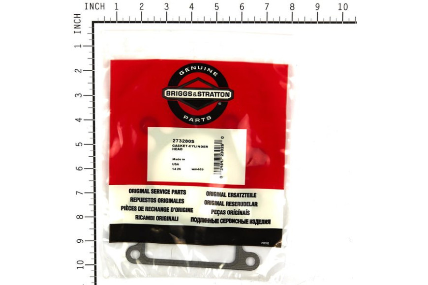 Guarn. Testa 28Ex272614 - 273280S - Originale Briggs & Stratton