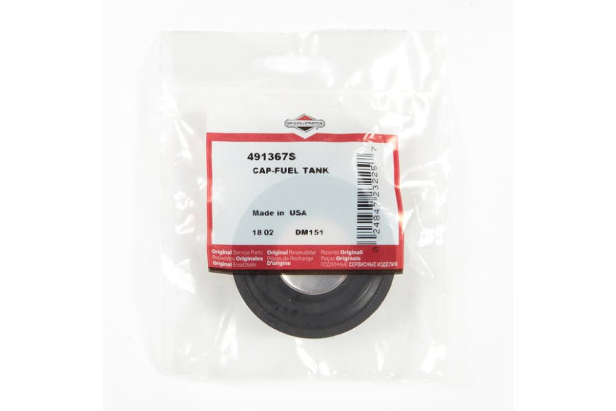 Cap-Fuel Tank - 491367S -  Briggs & Stratton - Genuine Spare Parts