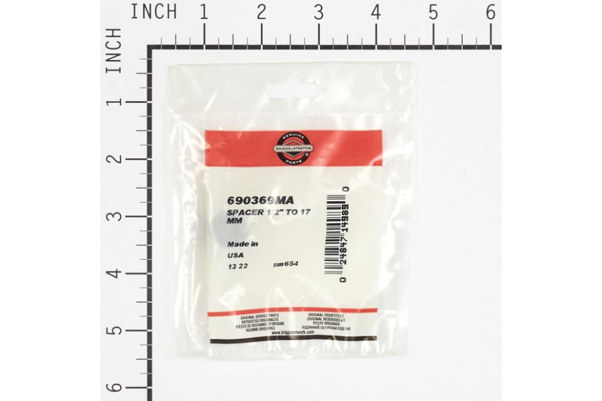Spessore Puleggia 1/2''   - Originale Snapper - 690369MA