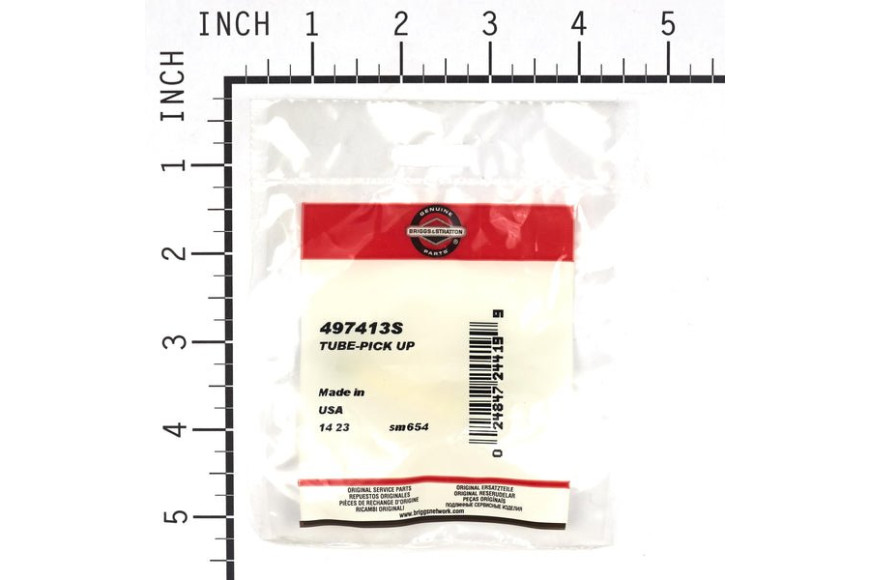 Tubo Comb Ex 296811 393768 - 497413S - Originale Briggs & Stratton