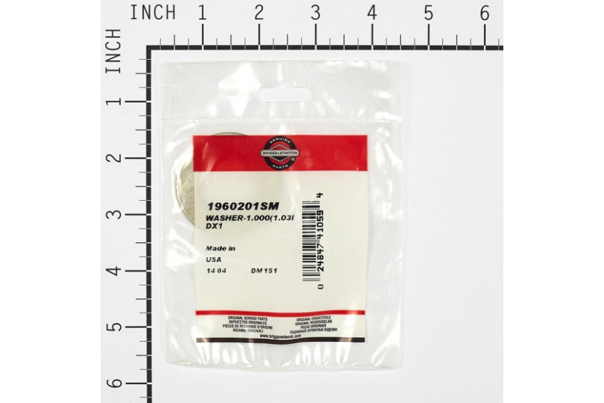 Washer-1.000(1.03Idx1 - Originale Snapper - 1960201SM