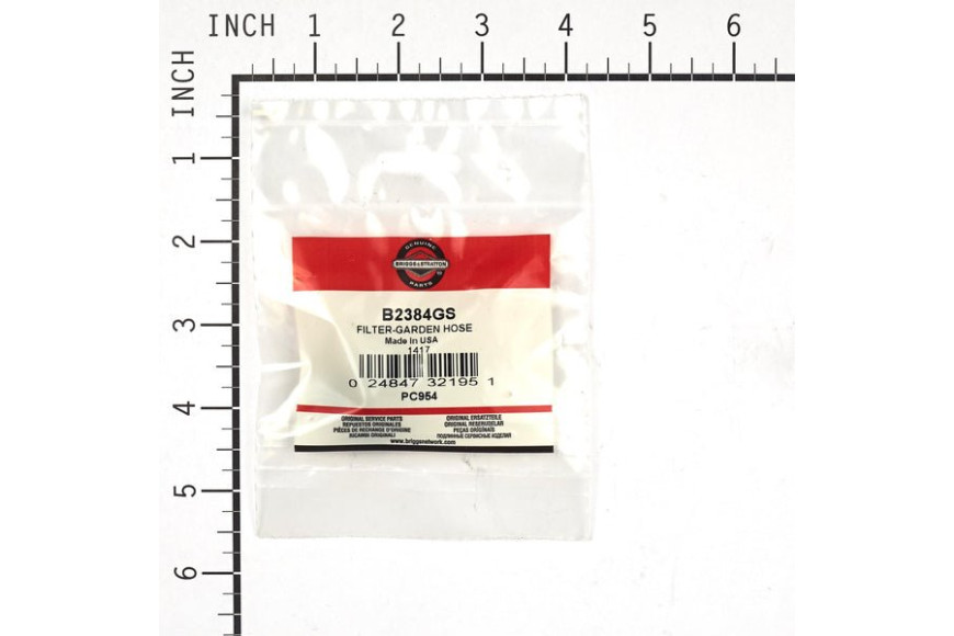 Filtro Quick Discnct - B2384GS - Originale Briggs & Stratton