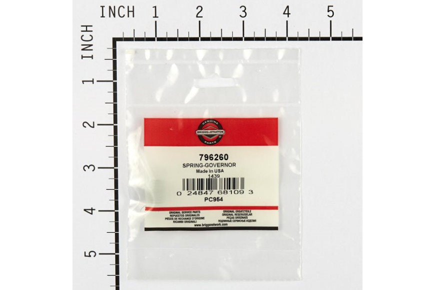 Spring-Governor - 796260 -  Briggs & Stratton - Genuine Spare Parts