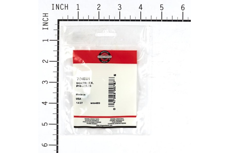 Vite 10Fx1/4 - Originale Snapper - 704061