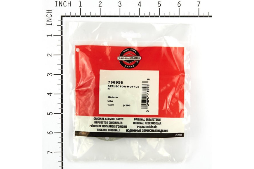 Deflettore Scarico  - 796956 - Originale Briggs & Stratton