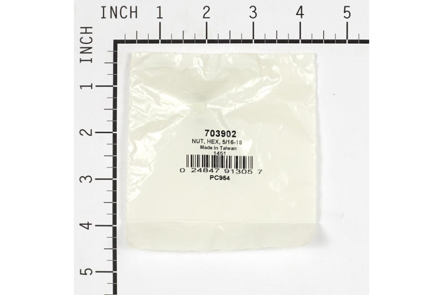 Dado 5/16-18 Nylock    - Originale Snapper - 703902