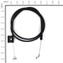Cavo Freno Motore - Originale Snapper - 7102593YP