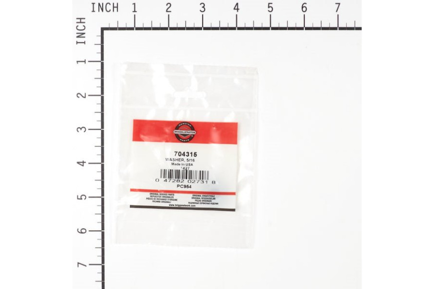 Washer, 5/16 - 704315 -  Briggs & Stratton - Genuine Spare Parts