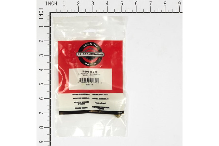Capscrew-Hex Hd 7/16- - Originale Snapper - 1960545SM
