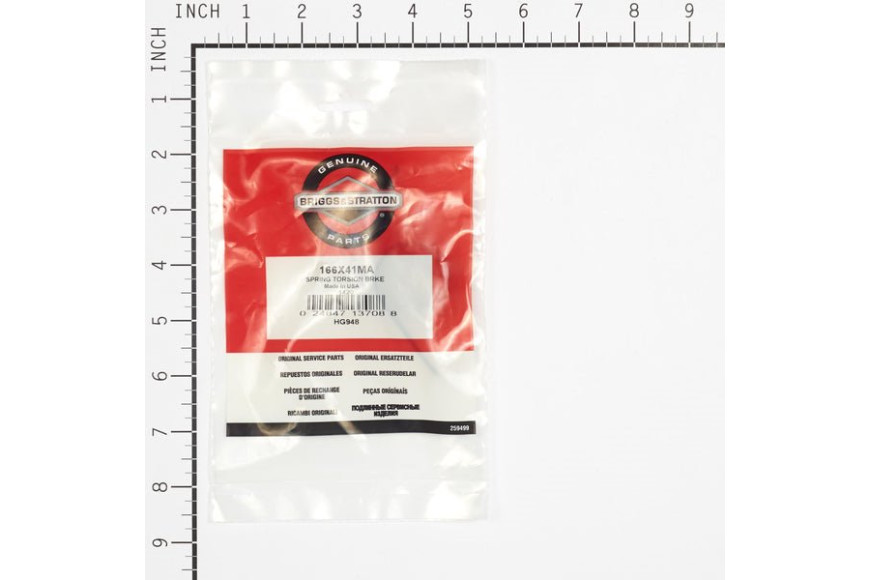 Molla Torsione Freno - Originale Snapper - 166X41MA
