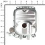 Muffler - 595516 -  Briggs & Stratton - Genuine Spare Parts