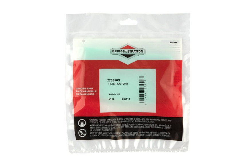 Prefiltro 121600 (4201 X 5) - 273356S - Originale Briggs & Stratton