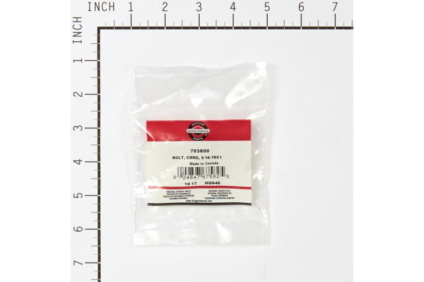 Vite Ins. Quadro 5/16-18 X 1  - Originale Snapper - 703800