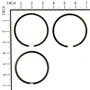 Ring Set-Std - 690014 -  Briggs & Stratton - Genuine Spare Parts