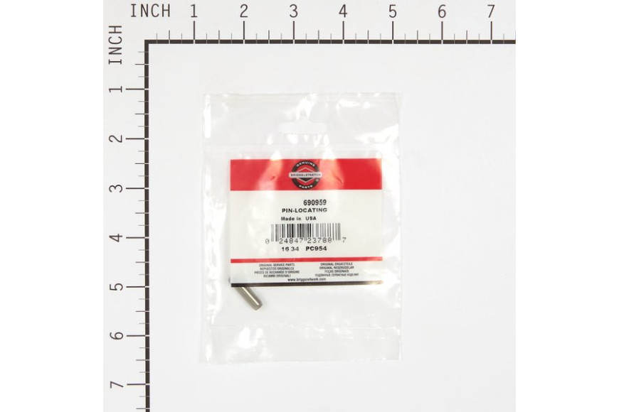 Pin-Locating - 690959 -  Briggs & Stratton - Genuine Spare Parts