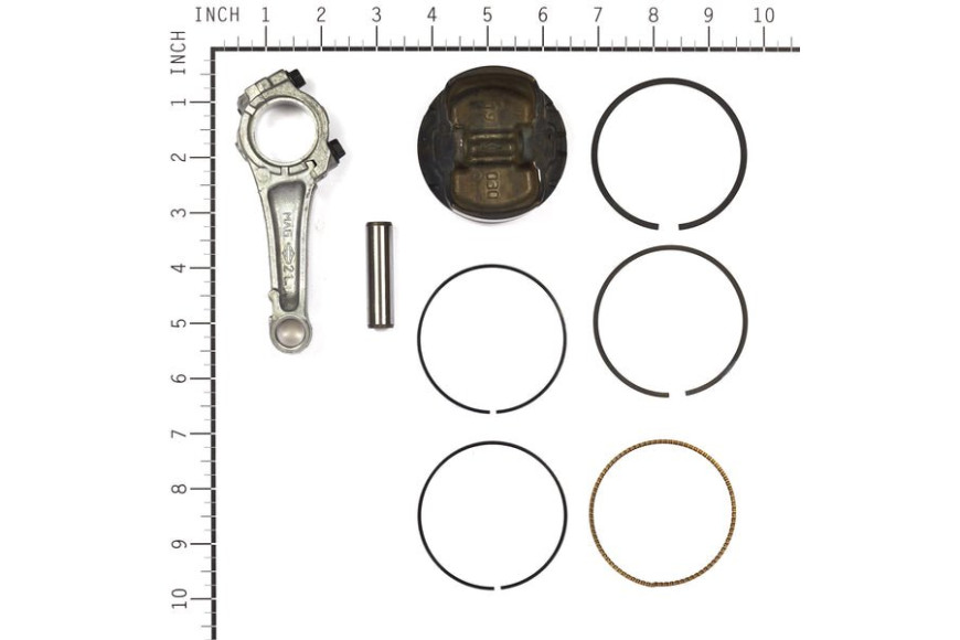 Kit Pistone Biella Briggs & Stratton, Diametro 68 Mm  - 590406 - Originale Briggs & Stratton