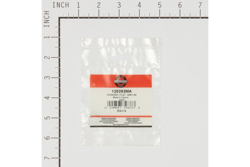 Washer, Flat .349X.69 - Originale Snapper - 120393MA