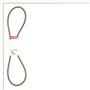 Belt,Vha 57.45 Snow - Originale Snapper - 37X107MA