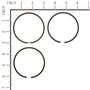 Serie Anelli  - 499631 - Originale Briggs & Stratton