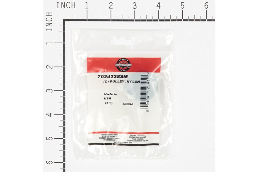 (C) Pulley  Nylon - Originale Snapper - 7024228SM