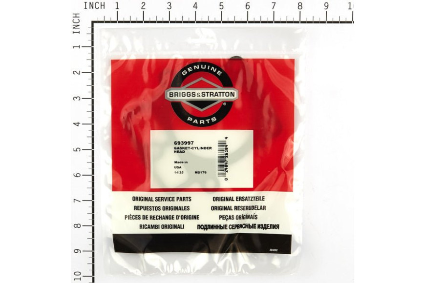 Gasket-Cylinder Head - 693997 -  Briggs & Stratton - Genuine Spare Parts