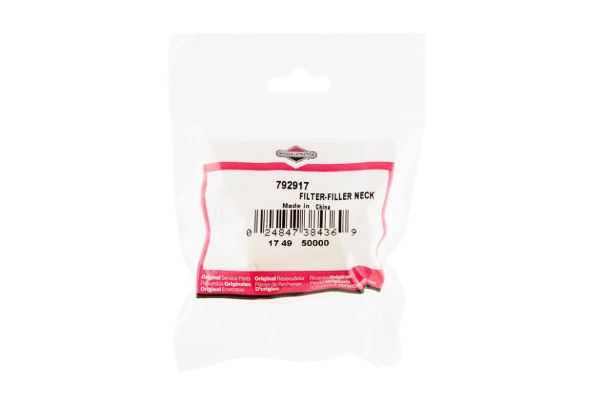 Filter-Filler Neck - 792917 -  Briggs & Stratton - Genuine Spare Parts